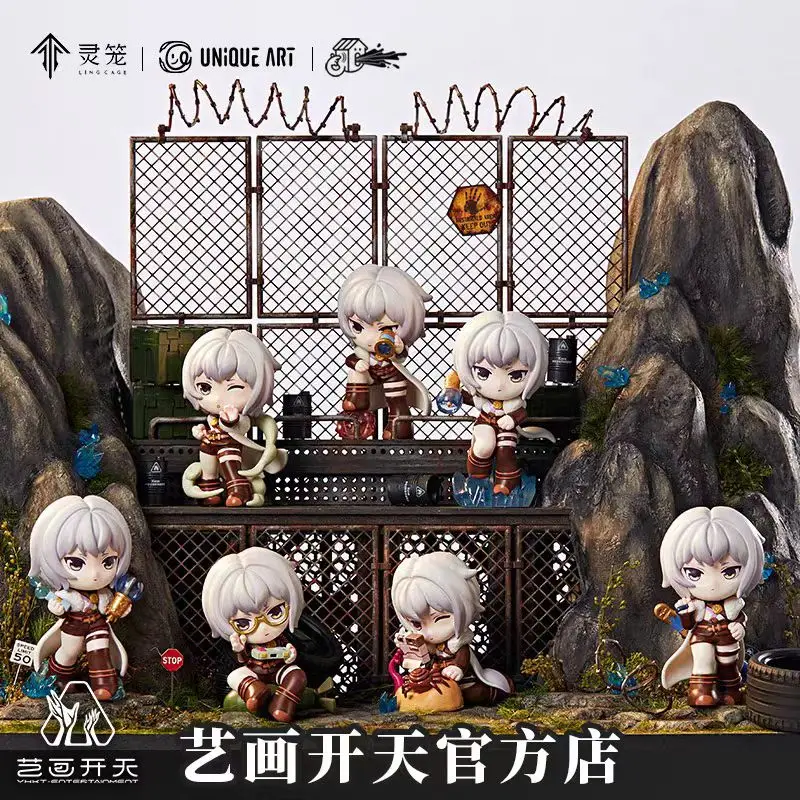 

Различные стили слепых кукол Ling Cage - коробка, серия Bai Yuekui, оригинальное аниме - аксессуары для персонажей, подарки и игрушки