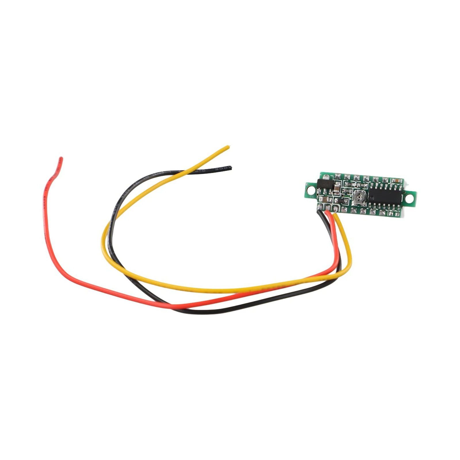 Kompaktes 0,28 LED-Voltmeter DC0100V mit umgekehrtem Verbindungsschutz, perfekt für verschiedene Spannungsmesszwecke