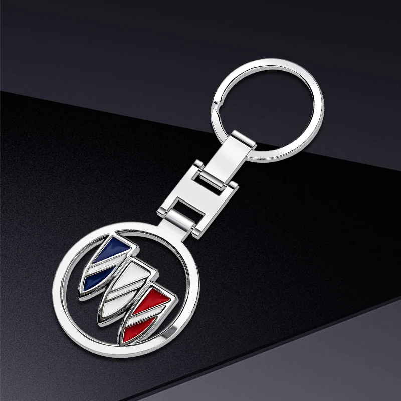 

Металлический брелок для ключей, цепочка для ключей, аксессуары для автостайлинга для Buick GL8, Envista, Park Avenue, Royaum, Verano, Excelle GT, Envision