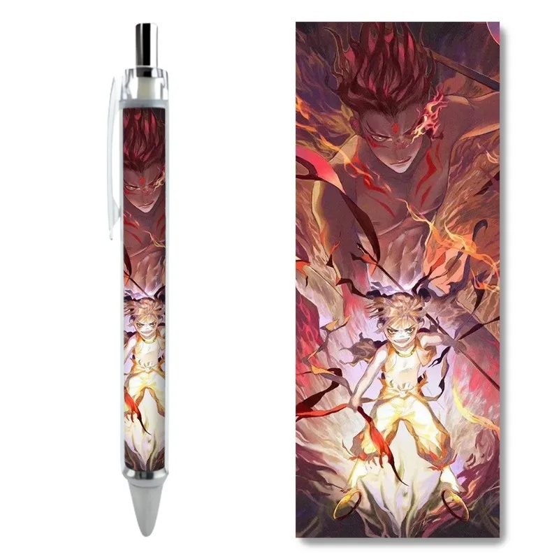 2/4PCS Ne Zha 2 Customized Exquisite Patterns of Neutral Pens Around Popular Anime Movies Pretty Stationery Aesthetic Stationery