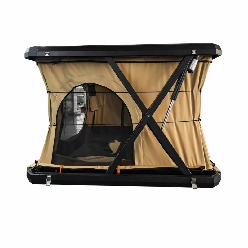 Customizable Extendable Design Aluminum Alloy Softtop Roof Tent for Outdoor Camping and Car Roof Racks