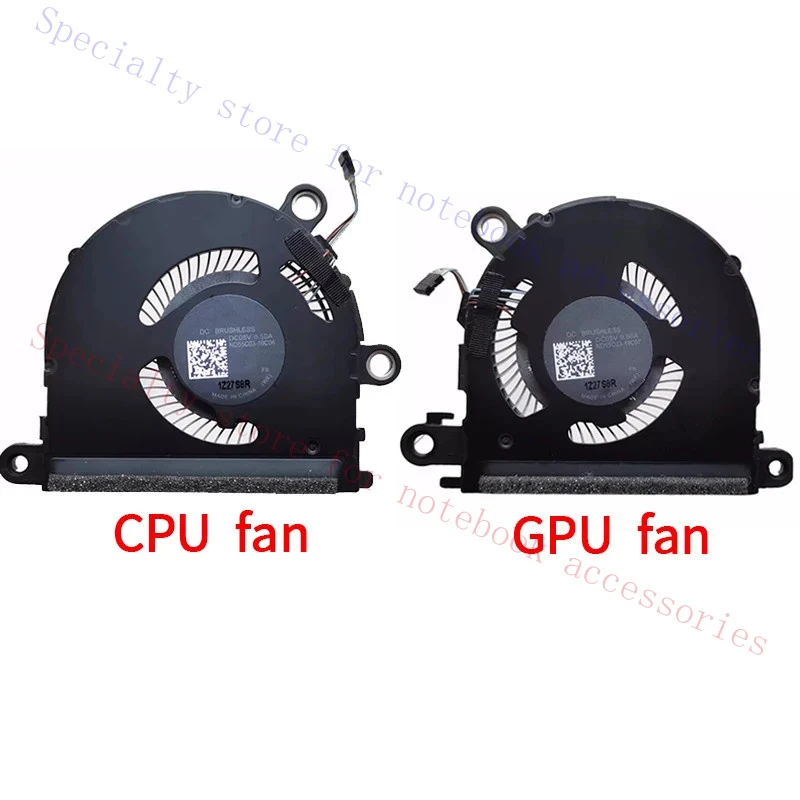 A+  Laptop CPU Cooling Fan For HP X360 13-AW 13T-AW TPN-Q225 ND55C03-19C07 AW0023DX