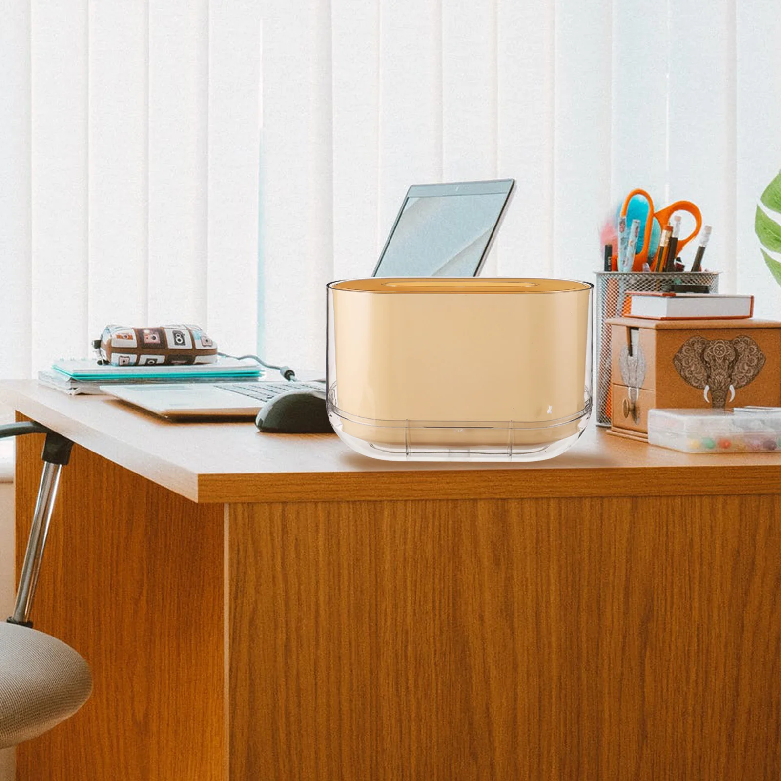 

Mini Trash Can Desktop Small Garbage Container Tabletop Trash Bin Desk Organizer for Home Office Garbage Can Desk Waste Bucket