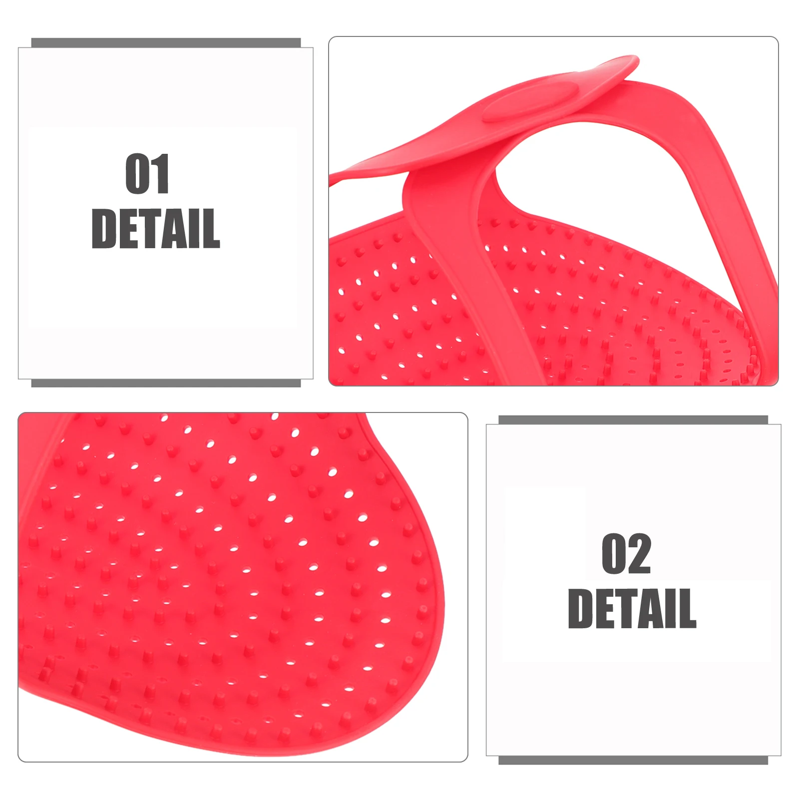 

Silicone Turkey Roast Basket Foldable Bakeware Sling Heat Resistant Reusable Lifter Kitchen Bar Utensils Storage Easy Portable