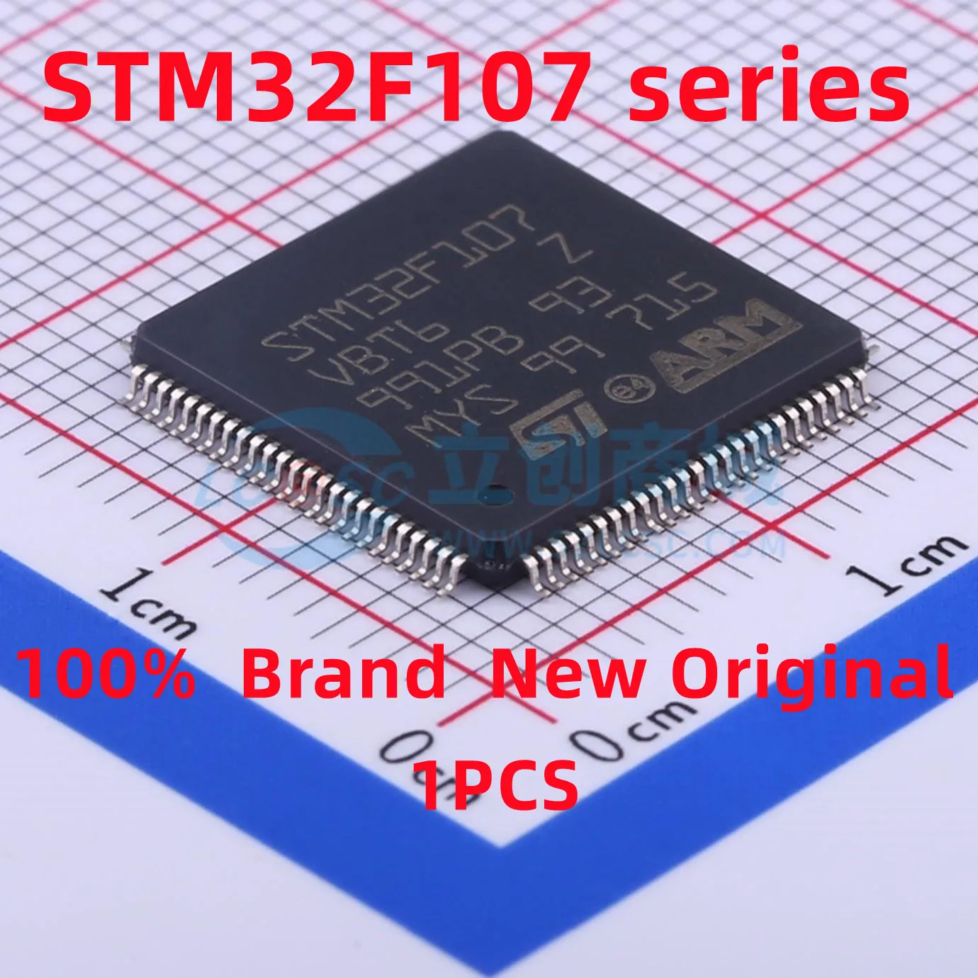 1PCS STM32F107VCT7 100%  Brand  New Original