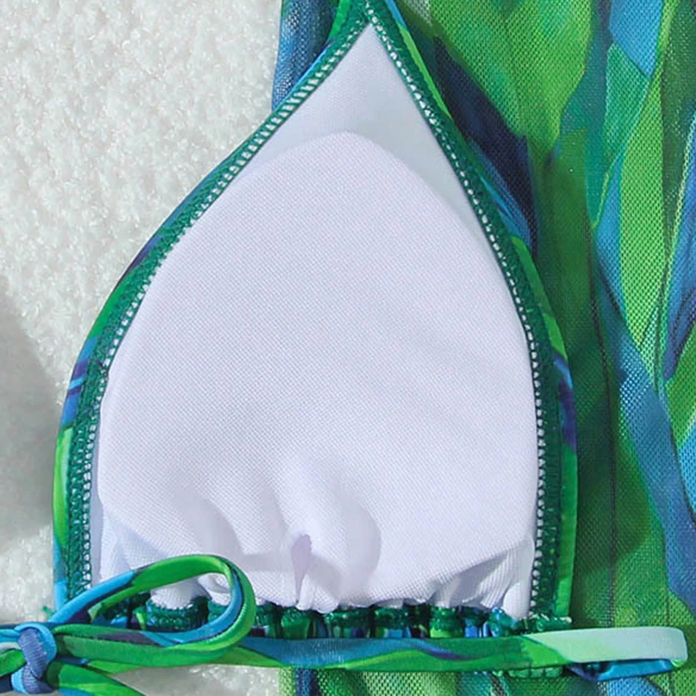 プリント水着女性用レディースビキニセットビーチウェア新品コンディション快適なフィット感適度な伸縮性