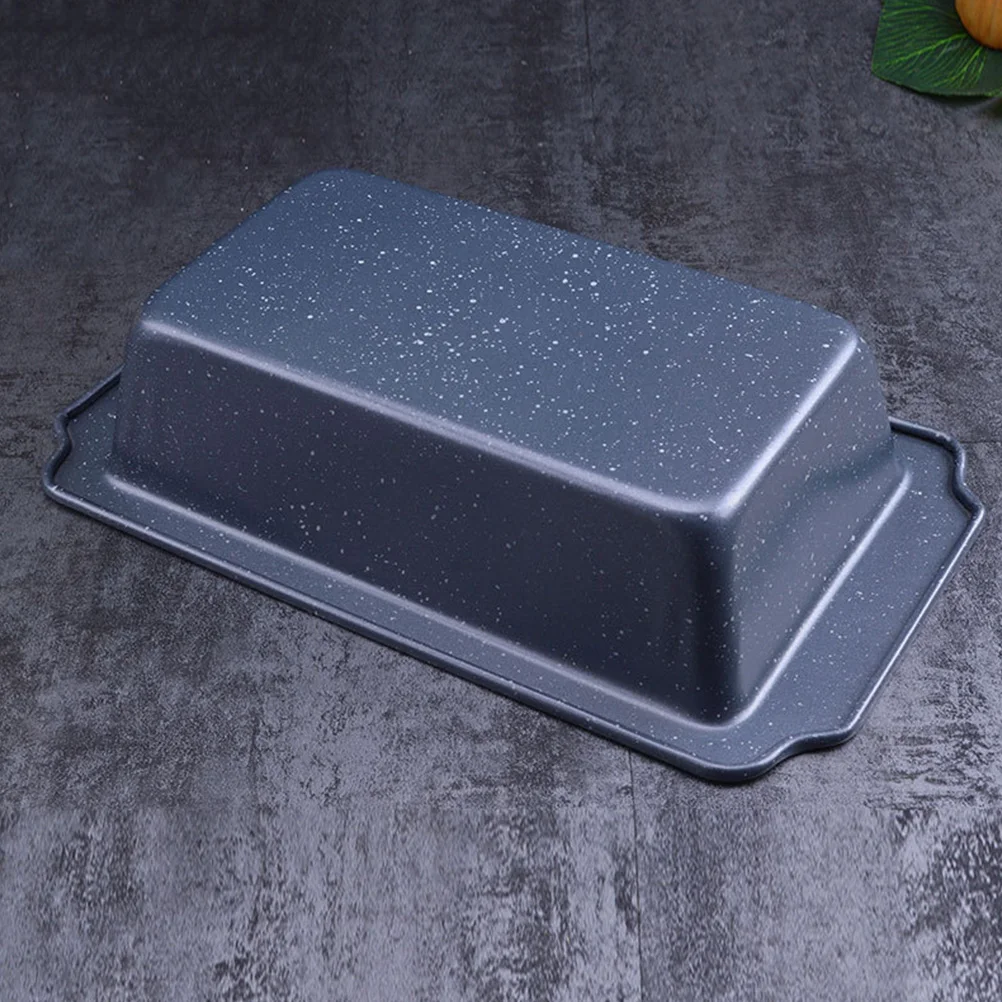 

2Pcs Marble Pattern Toast Pan Nonstick Carbon Steel Bread Mold Loaf Tin Baking Bakeware Kitchen Practical Reusable Easy Clean