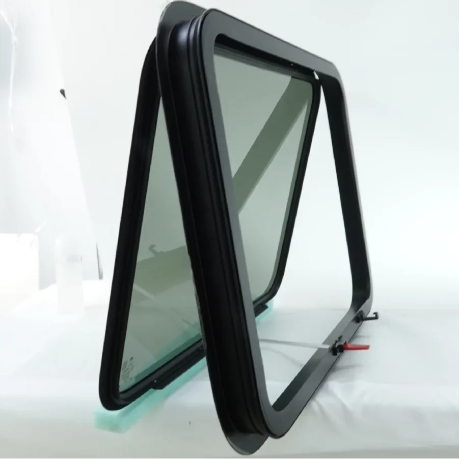 High-quality single-layer tempered glass sliding RV windows RV door and window accessories