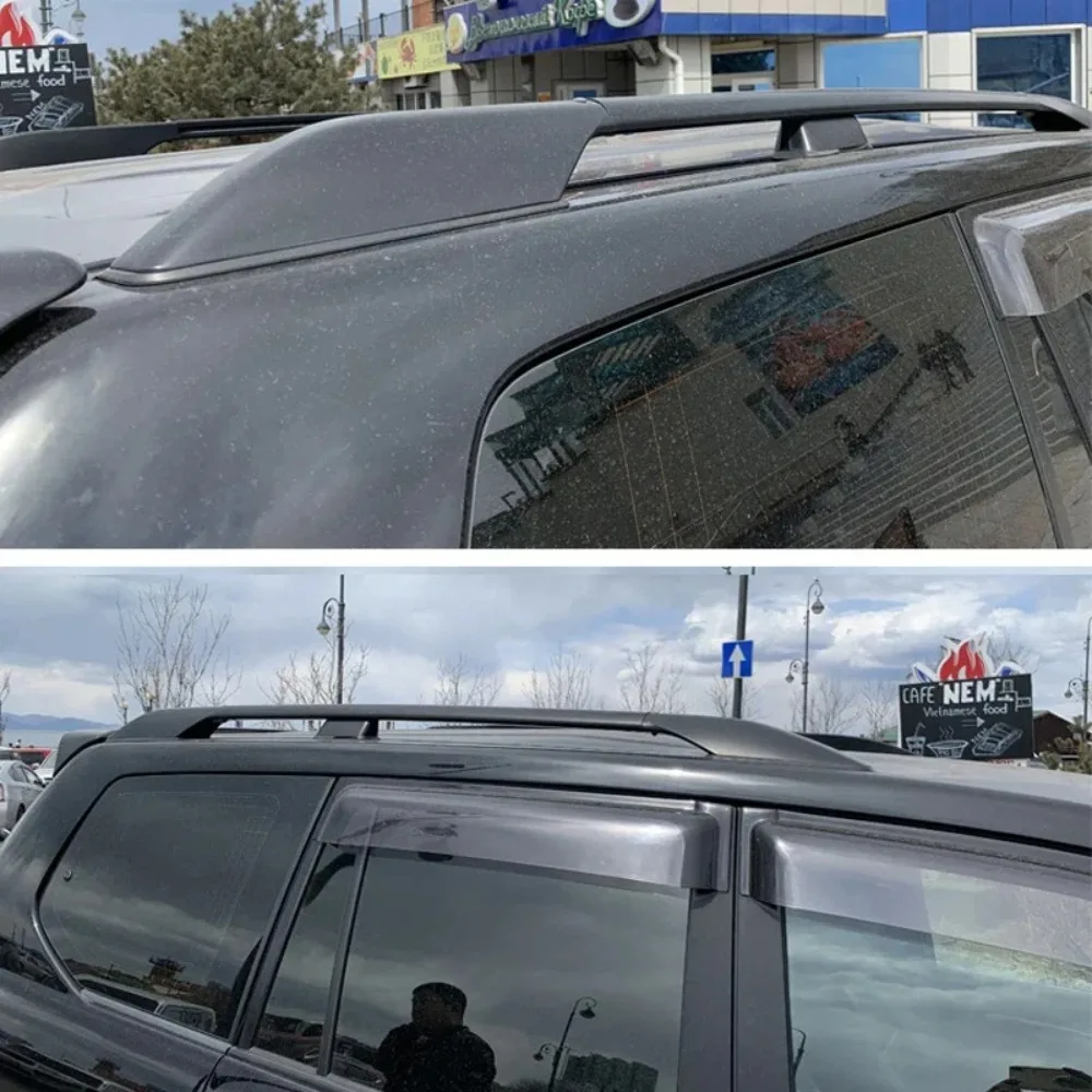 Aluminum Roof Rails / Luggage Racks / Carrier Racks For Toyota Prado Land Cruiser 120 Series (FJ120/LC120) 2003-2009 models