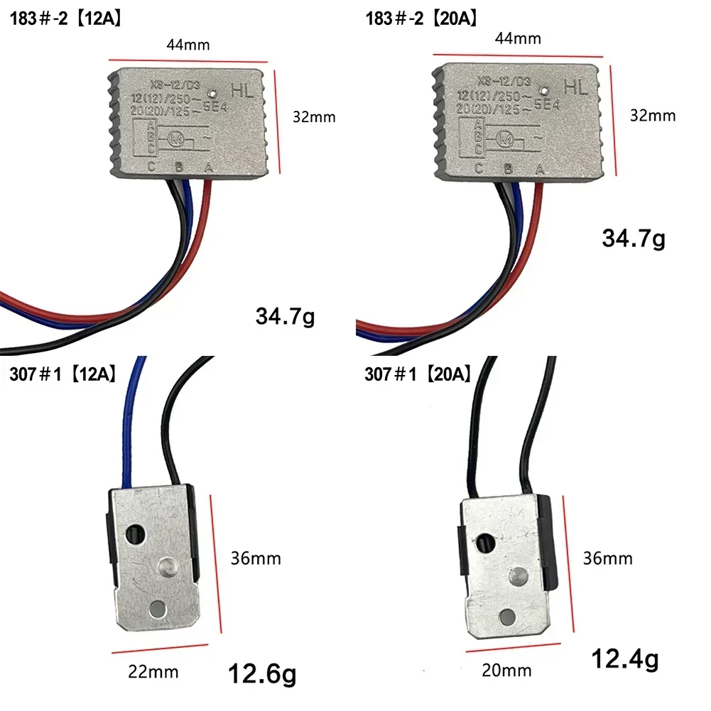 16A/12A/20A/15A Soft Start Current 230V To 12-20A Switch Retrofit Module Soft Startup Current Limiter Power Tools AC Power
