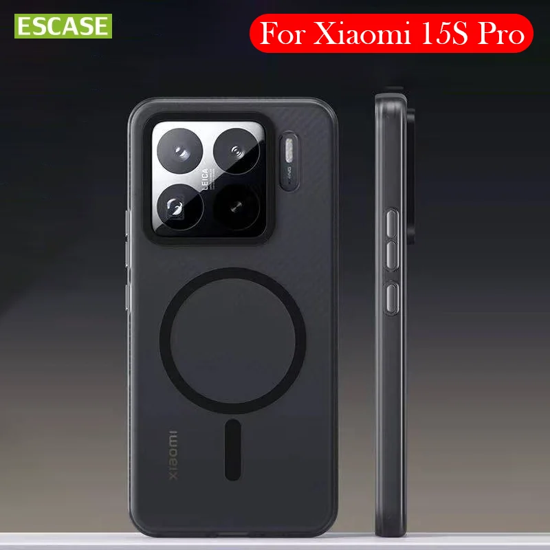 

ESCASE Original Case For Xiaomi 15S Pro Airbag Back Cover Case for XIAOMI 15S PRO