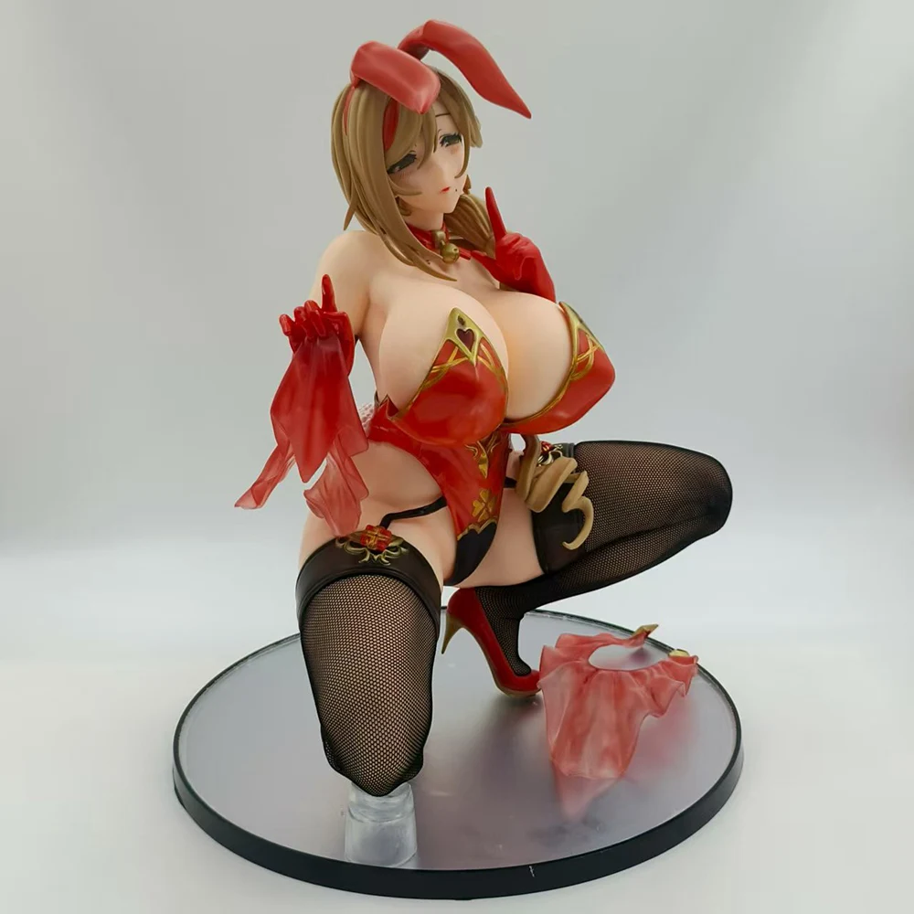 الأصلي ملزمة Nadeshiko 1/4 الأرنب فتاة الشكل تحصيل تمثال الزخرفية مكتب المنزل عرض هدية أنيمي تمثال الأرنب فتاة #3