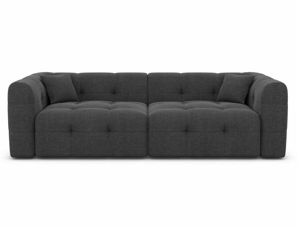 &Modern Quiet Style Designer  Velvet Wood Frame Settee Reclining Three Seat Sectional Sofa Eco-Friendly Cooling