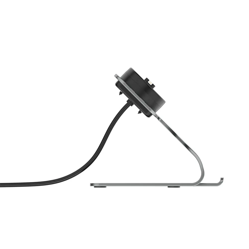 قاعدة شحن معدنية لغارمين فينيكس ، كابل شحن ، سلك حامل ، غريزة 2 ، Vivoactive 3 ، 4 ، 4S ، Venu 2 ، 2S ، 7 ، 7X ، 7X ، 5 ، 5X Plus ، 6 ، 6X ، 6s