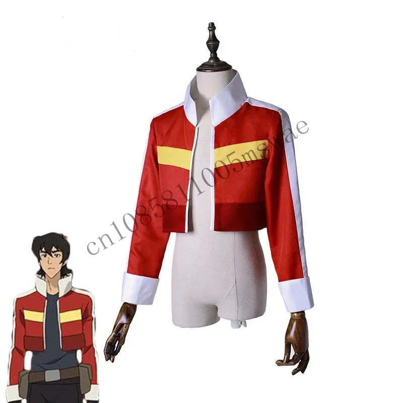 فولترون: المدافع الأسطوري كيث سترة حمراء للنساء والرجال أزياء الهالوين التأثيرية معطف فوقي الزي CMMN11