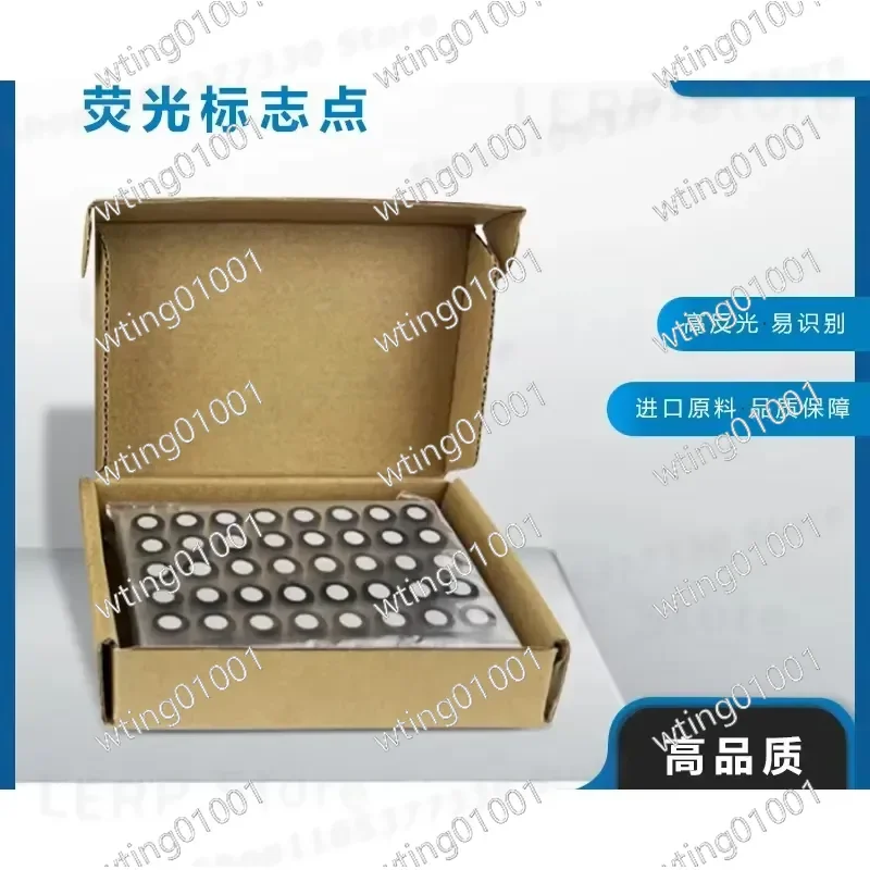 for 3D Scanner 2000 Pcs High Visibility Fluorescent Dots Handheld Scanning Targets 6mm Inner 10mm Outer Diameter Reflective