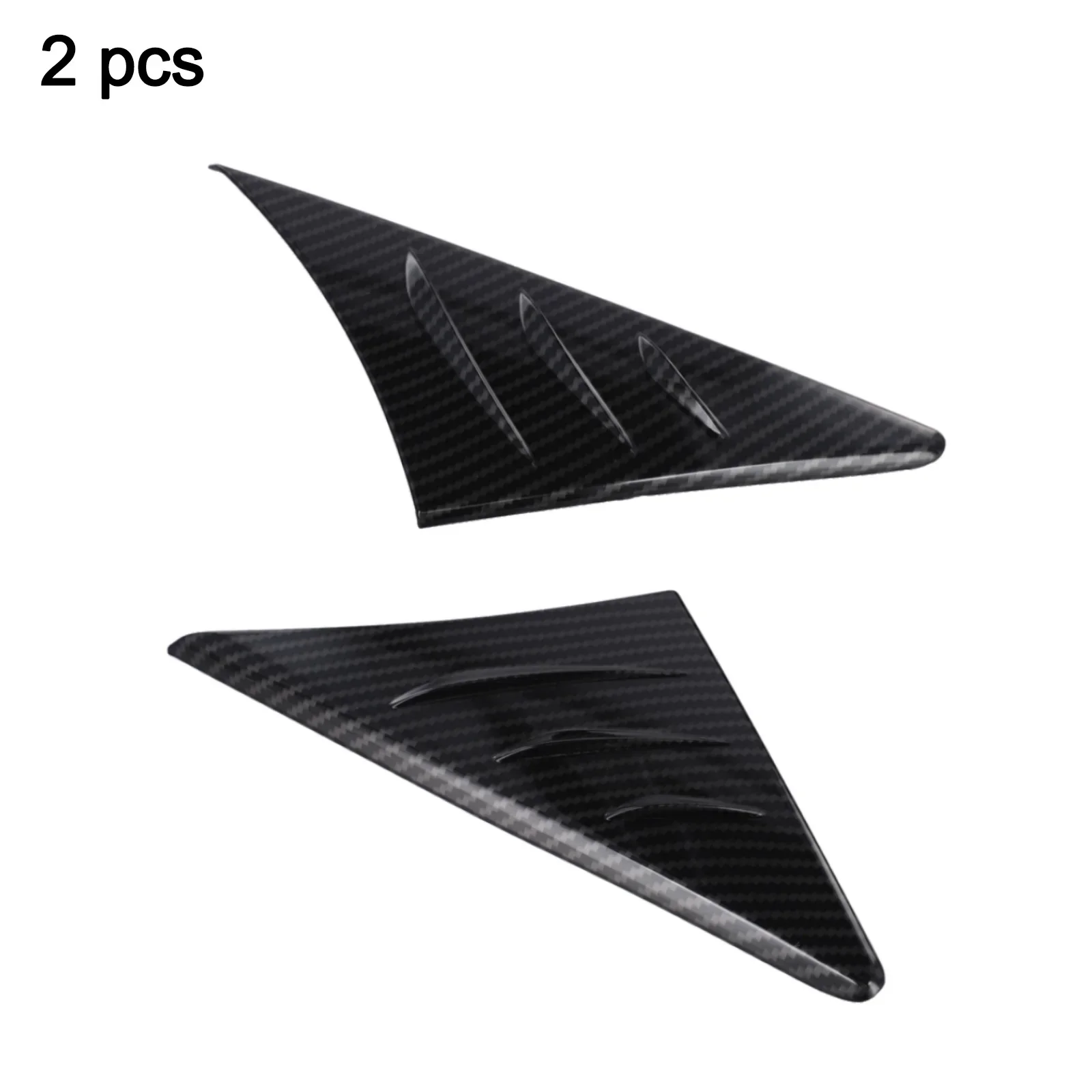 Carbon Fiber Anti-wind Buffeting Deflector Trim For Toyota For Supra A90 2019-22 Window Triangle Deflector Decor Accessories