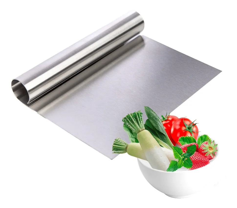 Confectioner Spatula For Cutting Dough Pizza Tube Inox 15cm