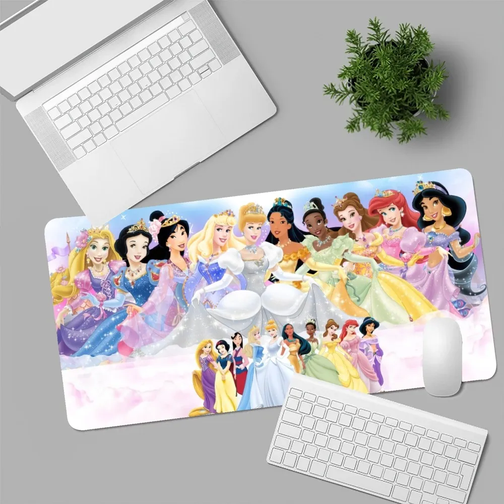 Imagem -06 - Miniso Disney Adorável Princesa Mousepad Computador Portátil Gamer Almofada Acessórios de Jogos Tapetes de Mesa