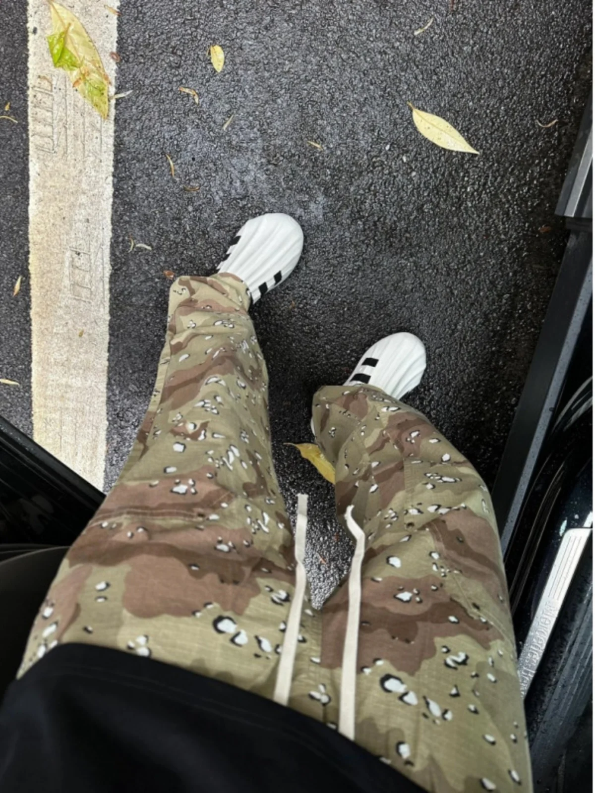 American Hiphop Camouflage Work Pants Men Summer High Street Vibe Paratrooper Windproof Waterproof Mountain Climbing Pants