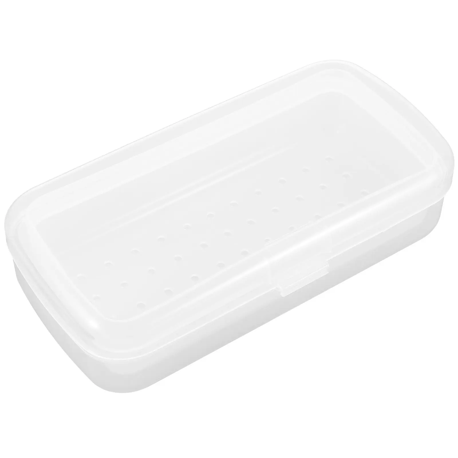 

Sterilizing Box for Nail Art Tools Premium PP Material Detachable Tray Manicure Tool Organizer Storage Case for Salon Spa Home