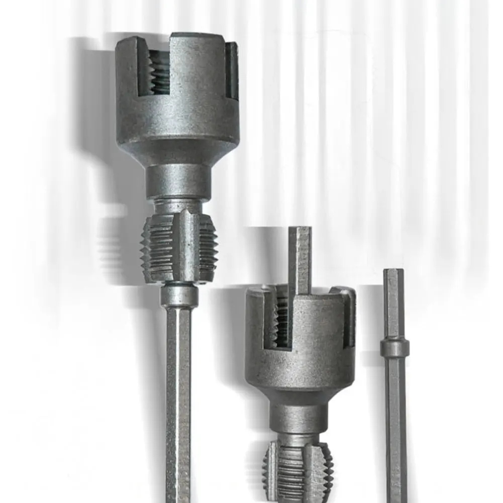 

Integrated Internal & External Pipe Threading Tool Plastic Pipe Tap Die Set Pipe Thread Maker Tool for Cutting & Pipe Threader