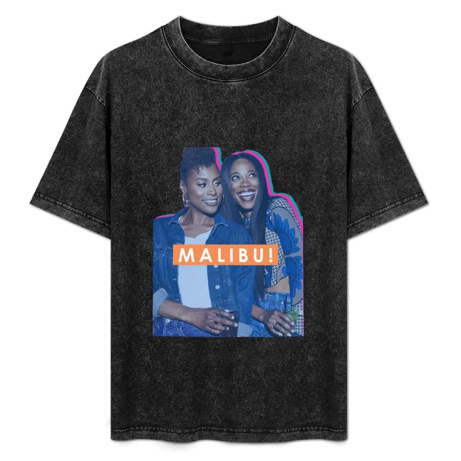 

MALIBU! T-Shirt customs cotton graphic tees croswit shirt man slim fit t shirts for men