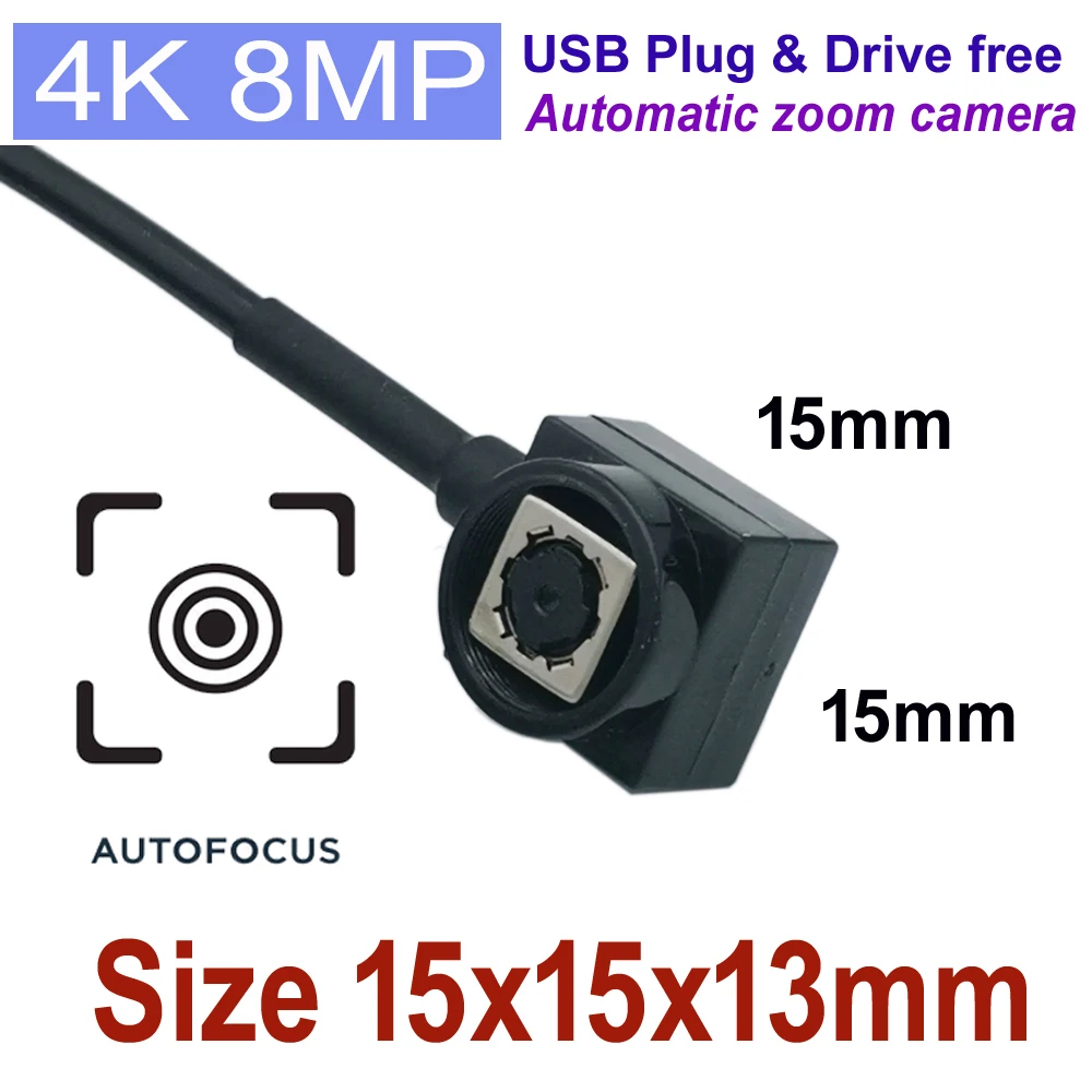 

2025 hot sale 4K 500W OTG HQCAM Zoom AF Auto Focus Micro USB Module Camcorder 8MP 5MP Automatic Focus Lens for Use Androi