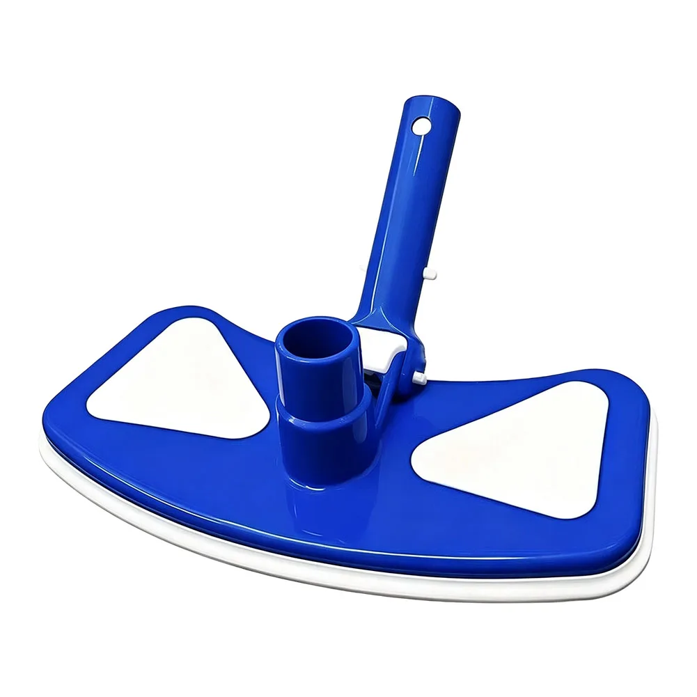 Heavy=Duty Pool Vacuum Head With Nylon Bristles, Swivel Suction Cleaner For Inground & Above Ground Pools, Fits 32mm/38mm Hoses