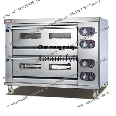 Hot sales  Commercial Baking Oven Gas Separate Temperature Control Timer Baking Oven Bread Western and Chinese Pastry Oven Equip