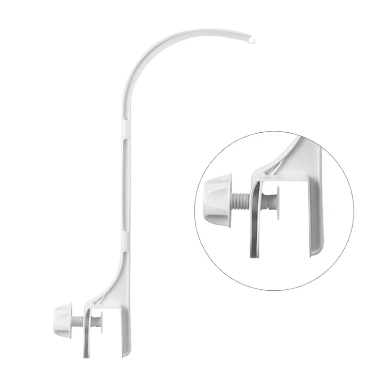 ABFB-Supporto mobile per culla, supporto per campanello da letto regolabile con doppio foro, facile da installare, sicuro e durevole