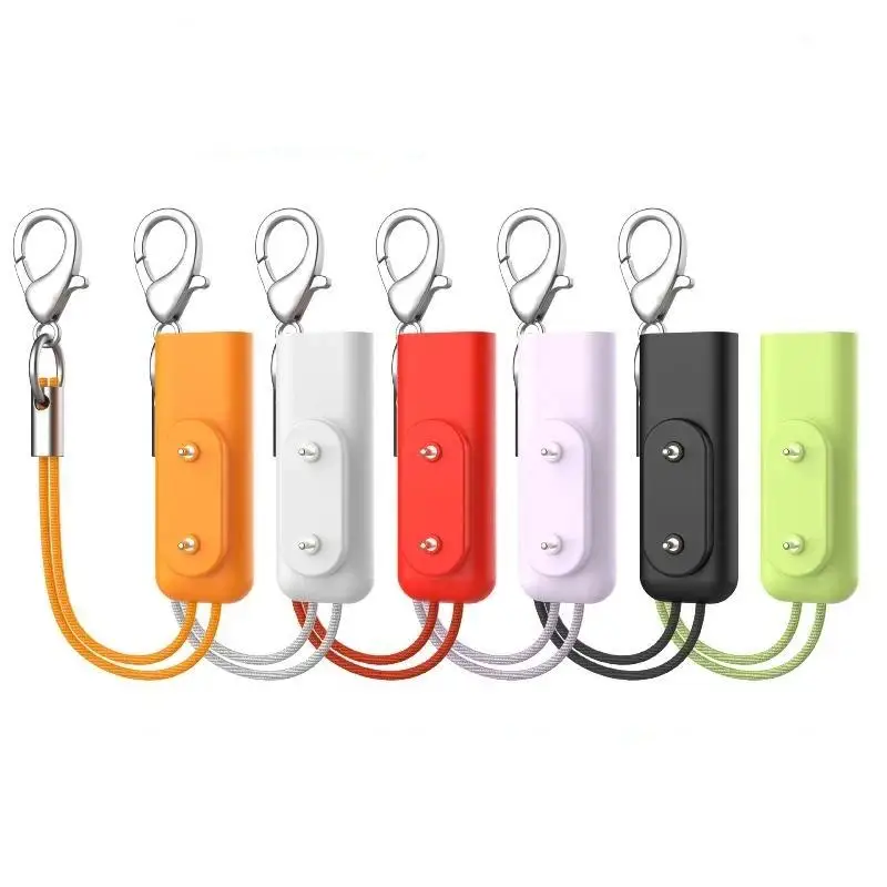 Ultra Compact Portable Kids Watch Charger with Keychain Fit for Fit1 Fit2 Fit3 4 5 Pro 6 7 8 9 10 Series for Daily Commute