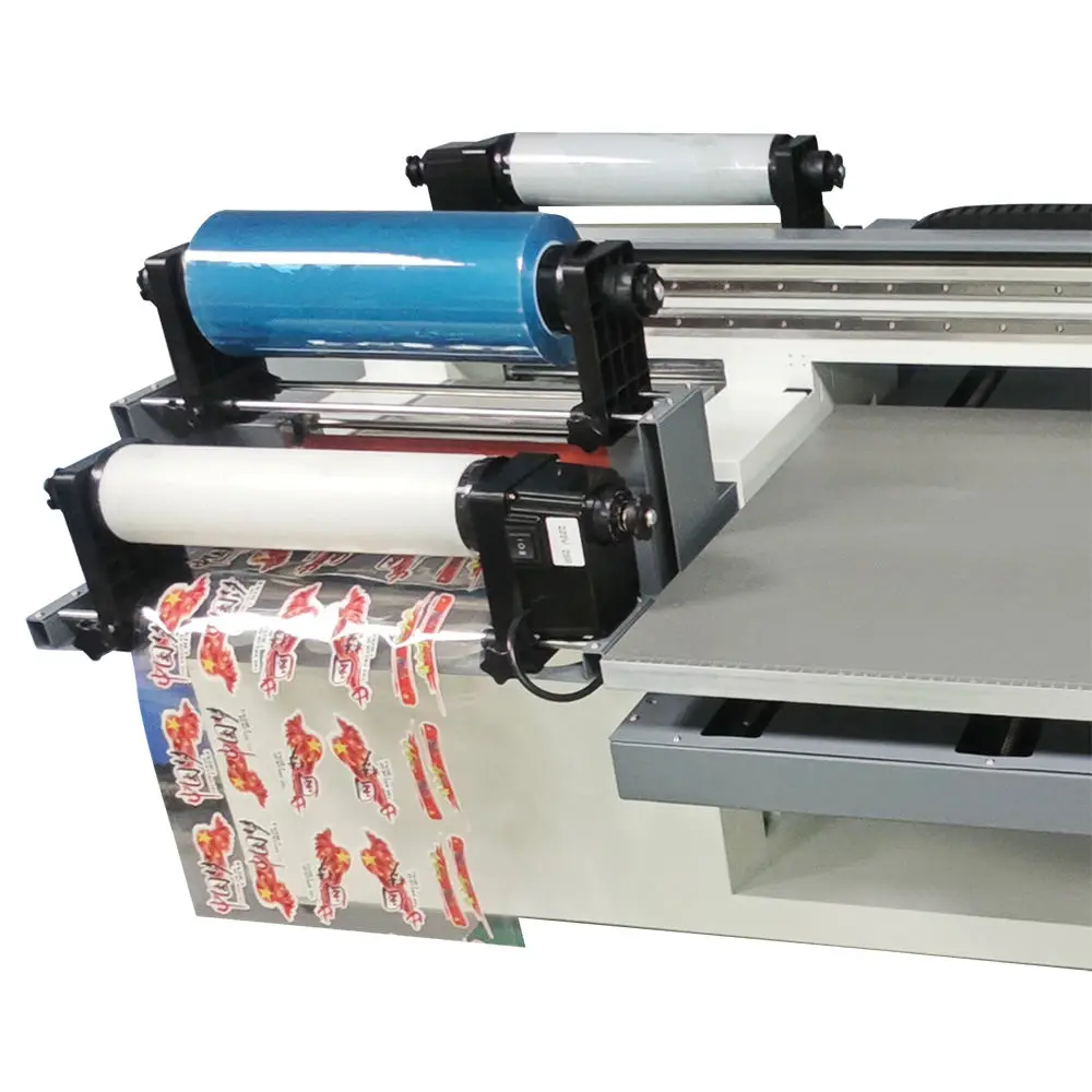 JP30-6060 UV DTF Printer Roll To Roll All In One Uv Printing Machine For Metal Phone Case Leather New 6060 UV Flatbed Printer