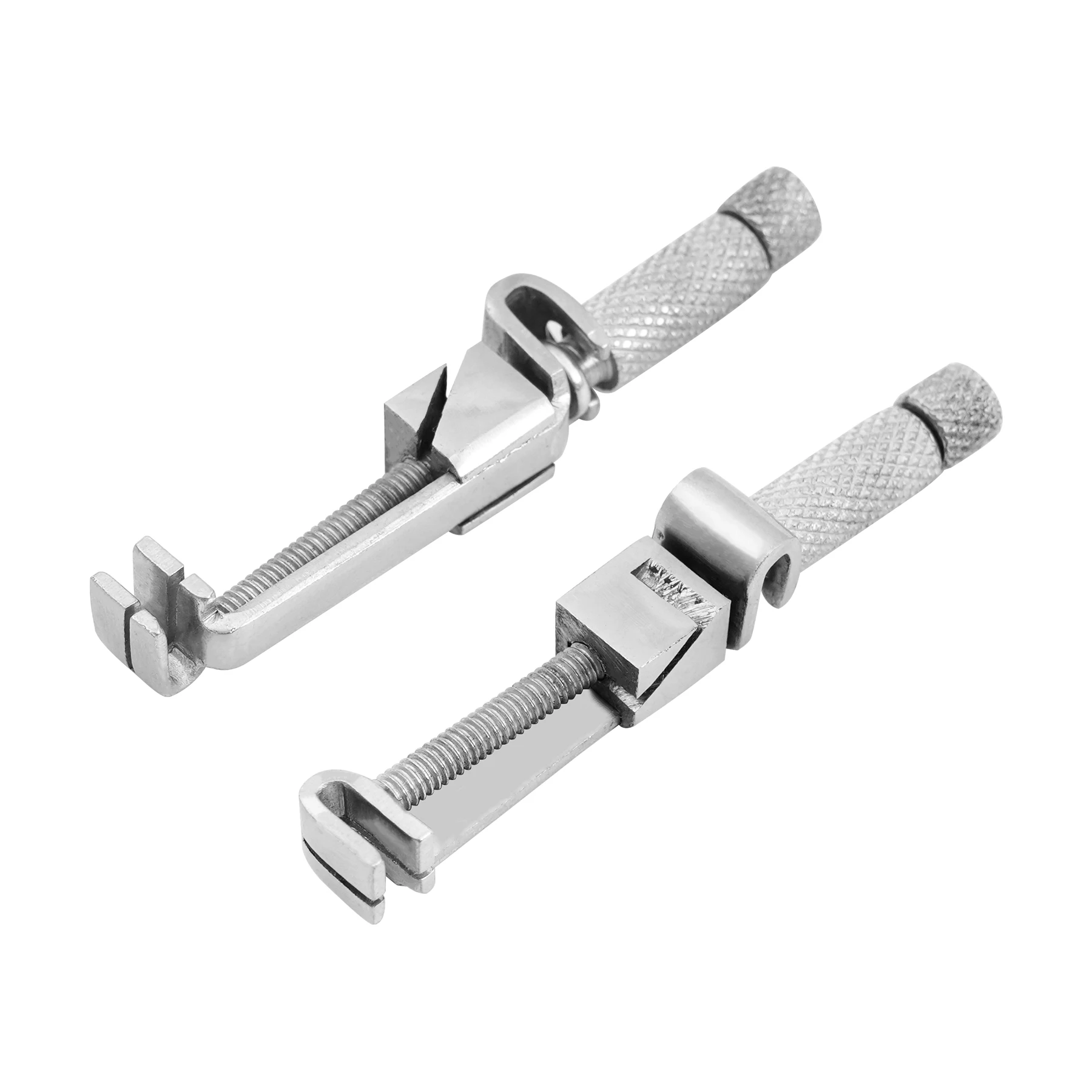 2Pcs Dental Matrix Bands Retainer Molding Piece Stainless Steel Forming Support Film Molding Clip Universal Dentist Matrix Clip