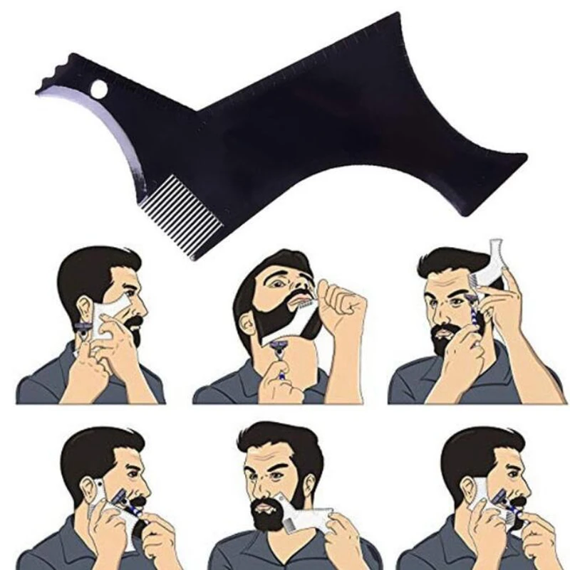 Men's Shaving Catcher Corner Protector Bikini Facial Shaving Hair Adult Bikini Shaver Cleaning Barber Men's Gift