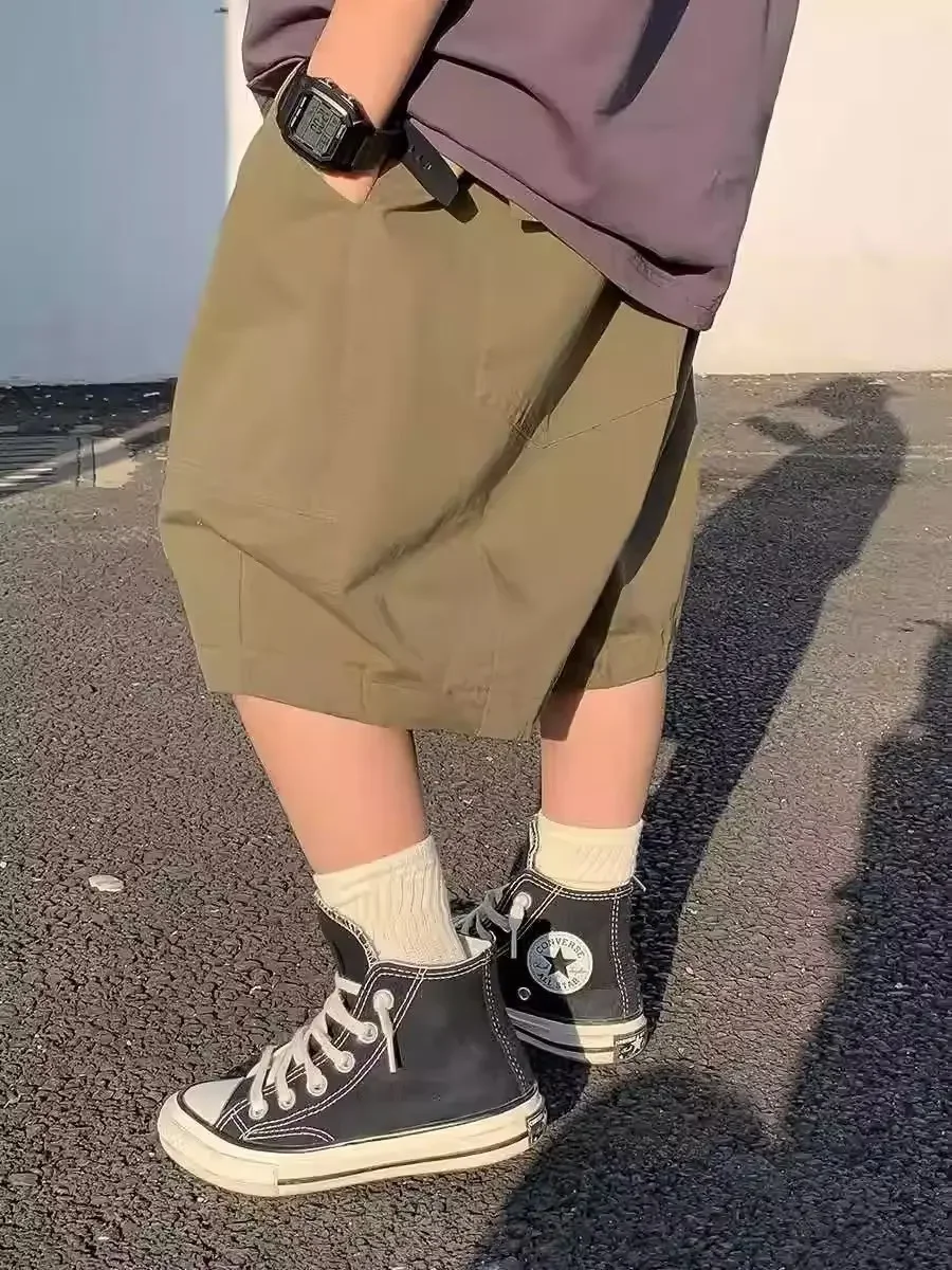 

Children's Summer Pants Japanese Children's Clothing Boys' Shorts Wear New Boys' Summer Loose Fitting Shorts Wear