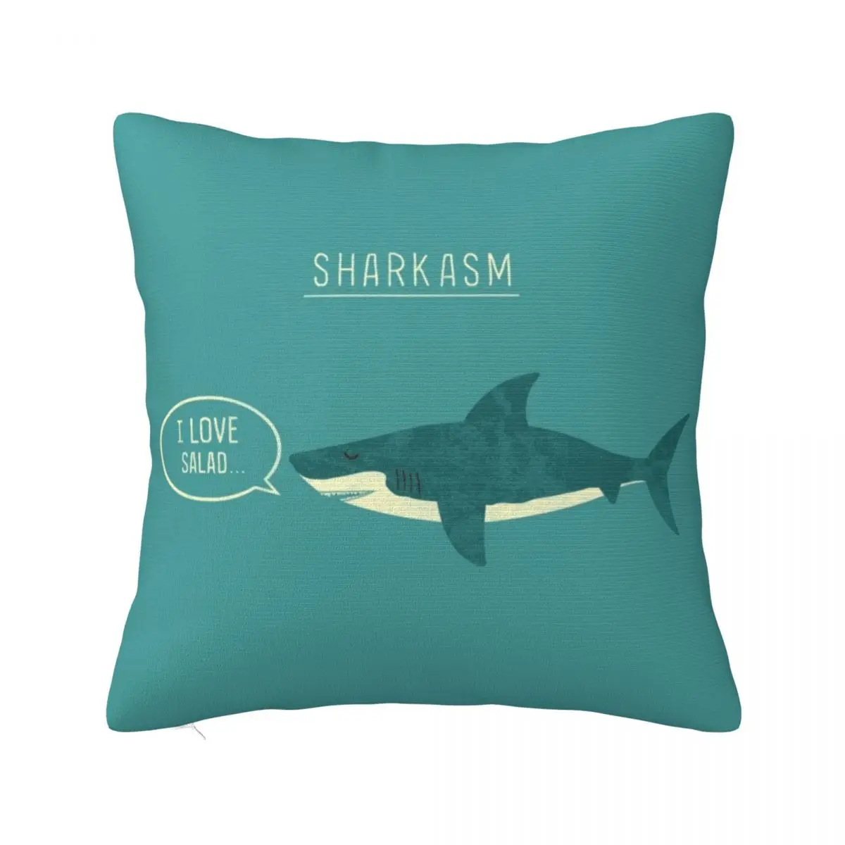 

Sharkasm Throw Pillow Couch Cushions Sofa Pillow Cover Custom Cushion Photo Christmas Pillow Cases