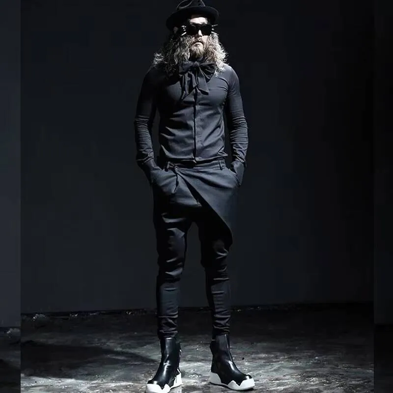 

Unique Spring Slim Autumn Men's Pants Design And Pants Men's Casual Pants Fashion Repair Pants Large Yamamoto Fashion