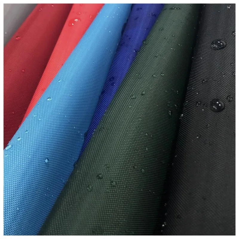 Thick 300D Waterproof Oxford Fabric By Meters for Awnings Tent Backpack Raincoats Diy Sewing Cloth PVC Coated Wearable Plain Red