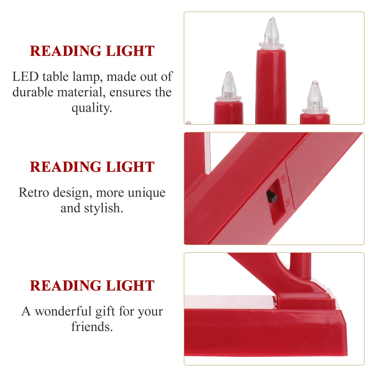 

Led Night Light Retro Style Table Lamp For Bedroom Living Room Christmas Decoration Reading Light Decorative Lamp