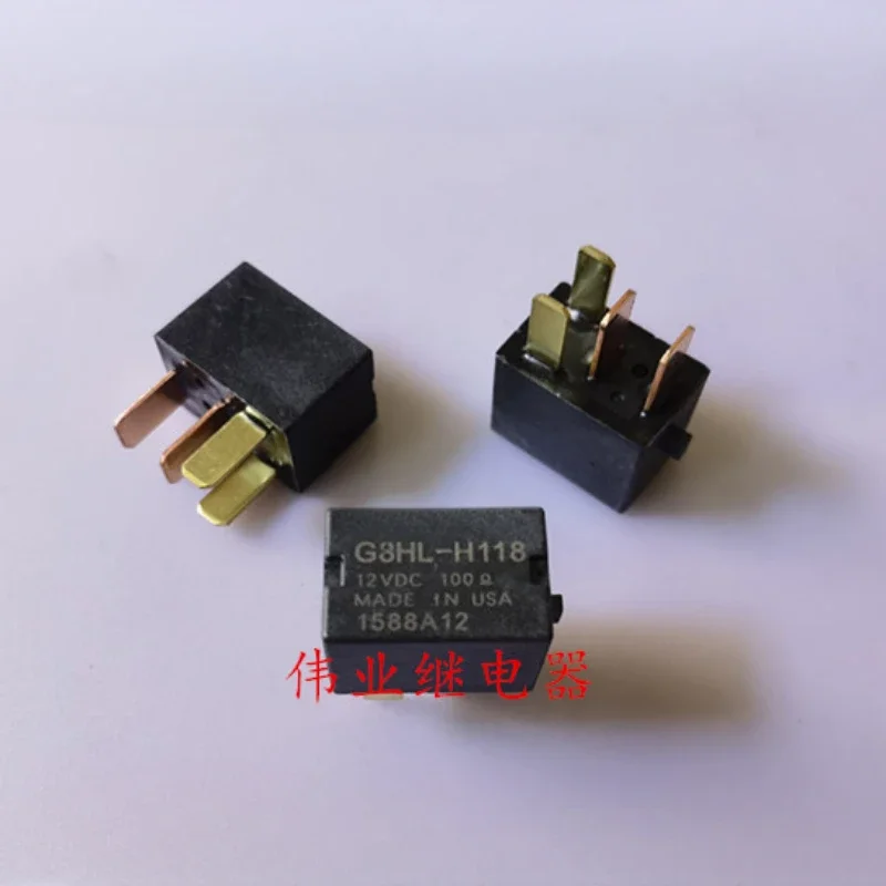 

（Brand-new）1pcs/lot 100% original genuine relay:G8HL-H118 12VDC Automotive relay 4pins 30A