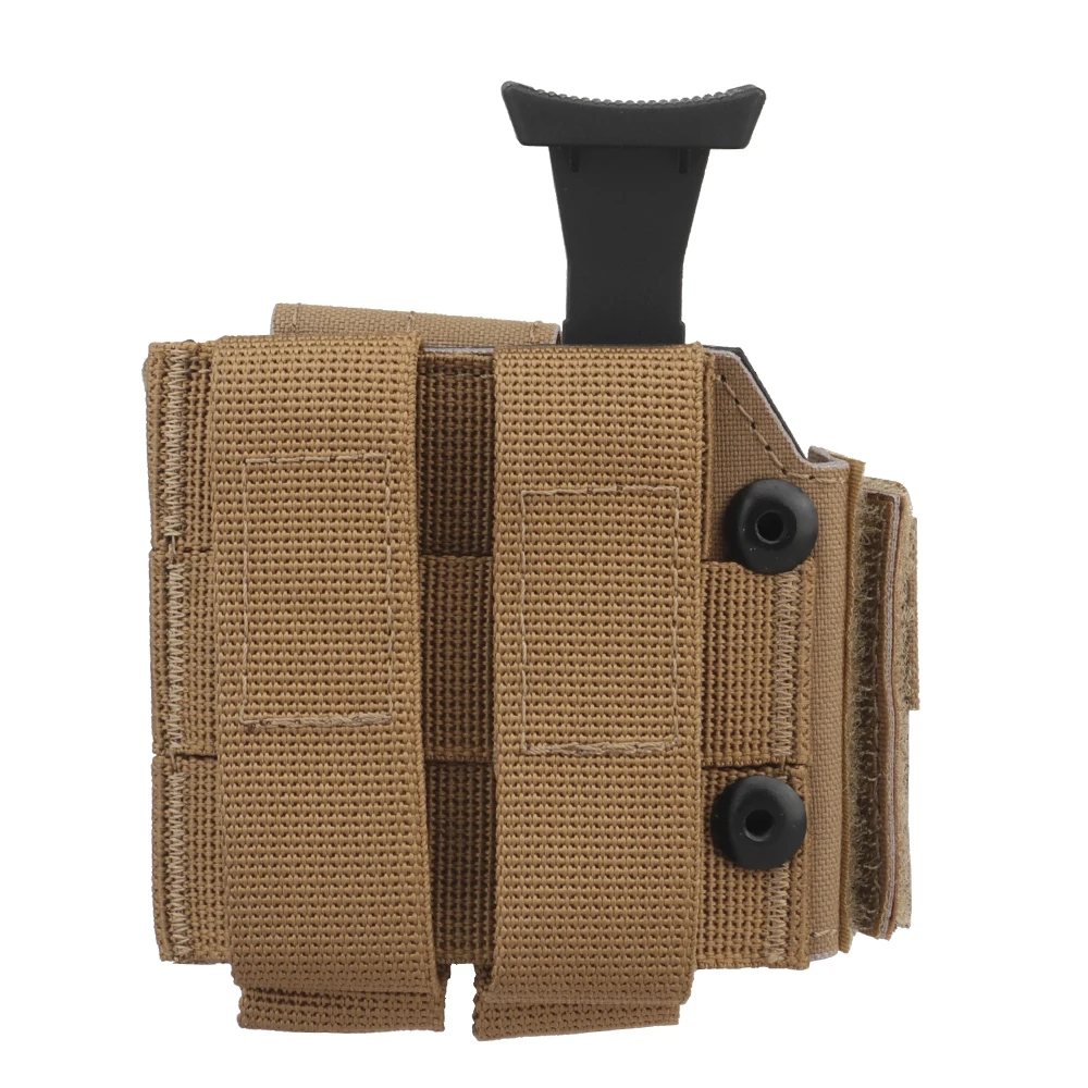 Universal Nylon  MOLLE Tactical Release Hunting Shooting Holster，Gunnery Exercise Activity Handgun For Tactical Belt Equipment