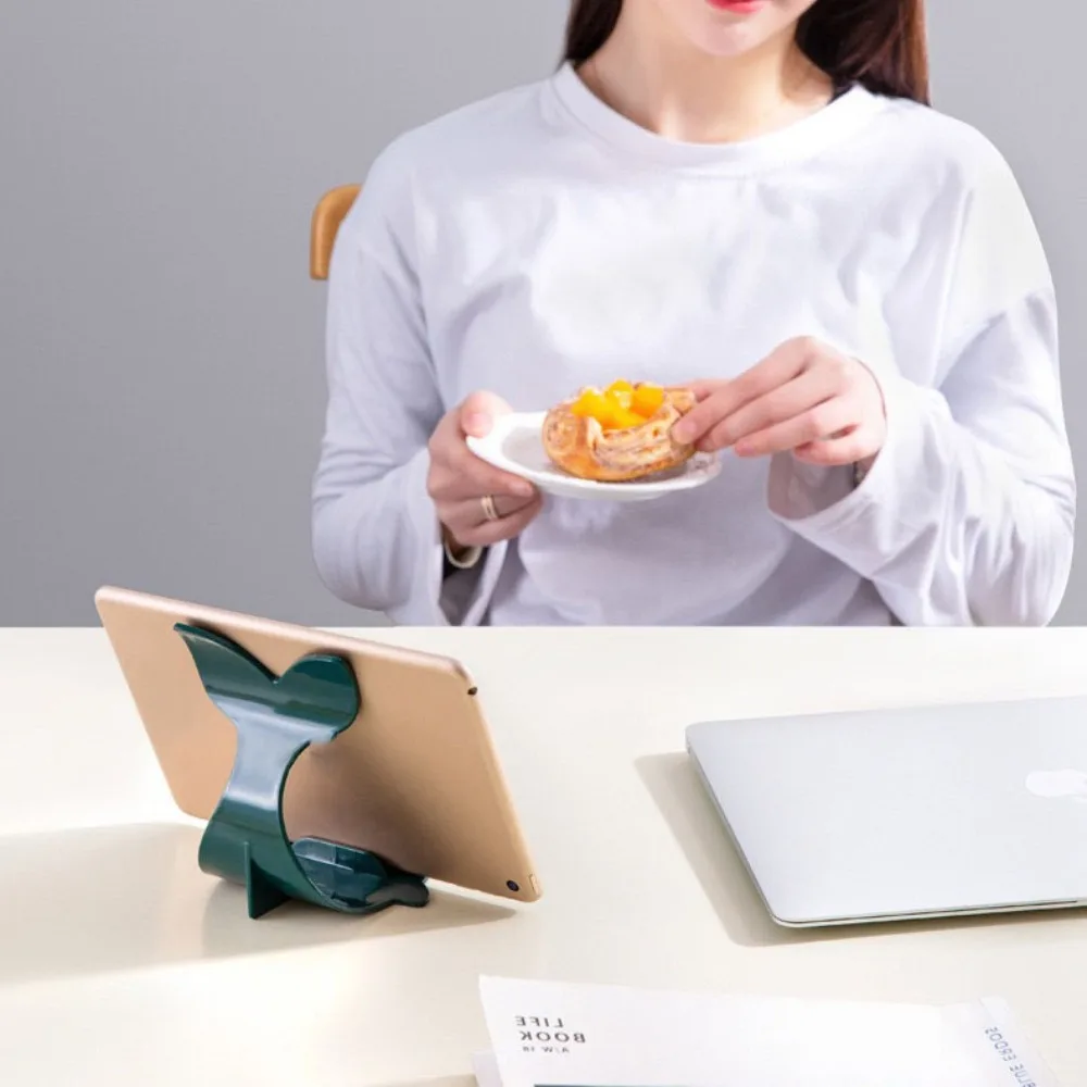 Держатель для настольного телефона в форме кита, креативная подставка для мобильного телефона, милый мультяшный кронштейн для мобильного телефона для дома/офиса