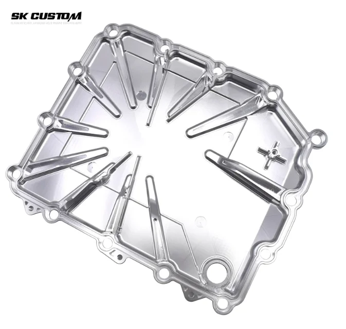 SKCUSTOM For BMW Aluminum Alloy Improved Oil Tray 7-Speed DCT Gearbox Oil Pan Dual Clutch Wavebox Bottom Cover M3 M4 28107842385