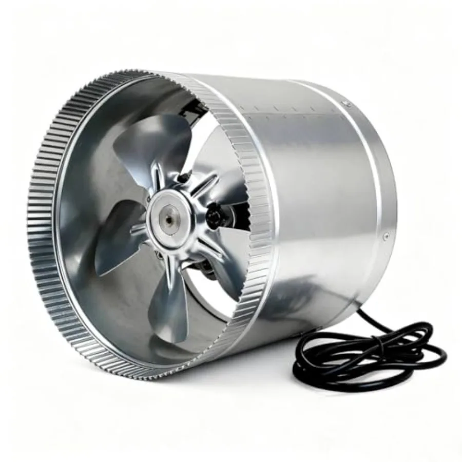 

1170 CFM Inline Booster Duct Fan Ventilation HVAC Exhaust Fan with Low Noise for Basements Bathrooms Kitchens and Workshops