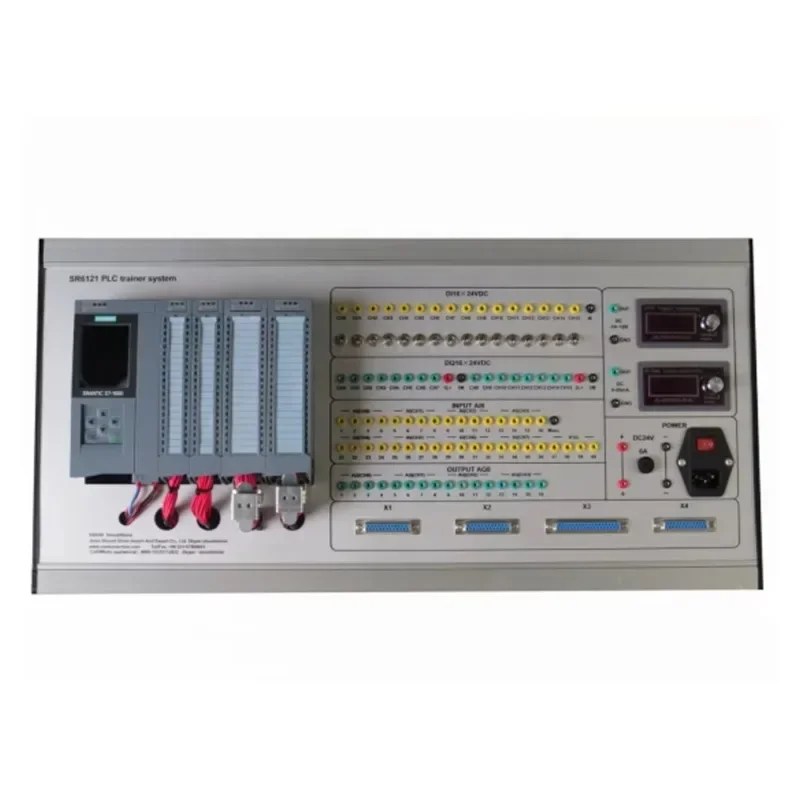 PLC Trainer System Demonstration Equipment Technical Skills Training Equipment Electrical Laboratory Equipment