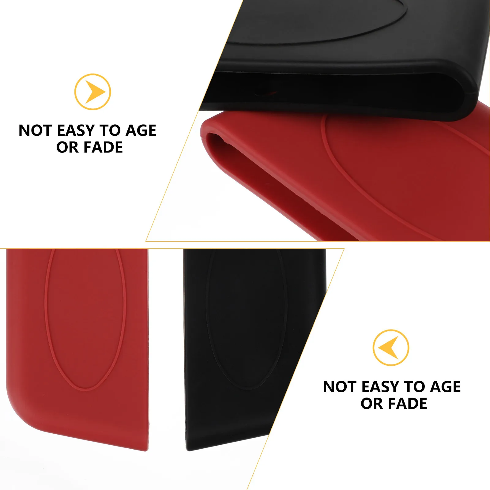 

2Pcs Heat Pot Handle Sleeve Pot Lid Sleeve Silicone Anti Scald Kitchen Tools Protect Hands Burns Cookware Parts