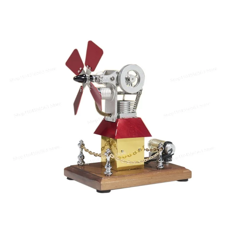 Educational Metal Engine Model – External Combustion Physics Experiment Toy & Science Gift