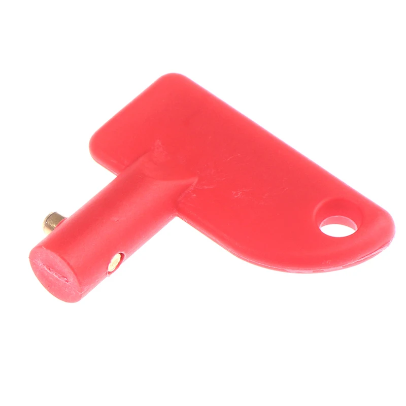 2pcs Red Mini Battery Cut Off Kill Isolator Switch Spare Keys For Marine Auto Boat Truck