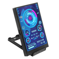 USB 3.5 Inch IPS 5PIN Type-C Secondary Screen Mini Computer CPU GPU RAM HDD Monitor USB Display Freely AIDA64 Holder Cable